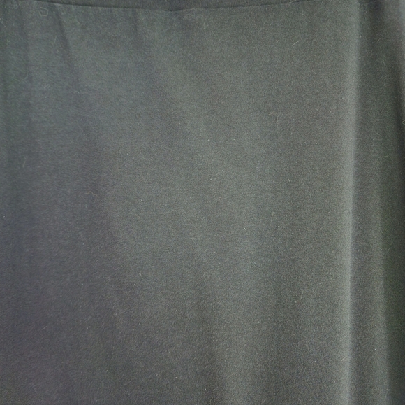 Talbots Midi/Maxi Black Cotton Stretch Skirt SP - Picture 3 of 6